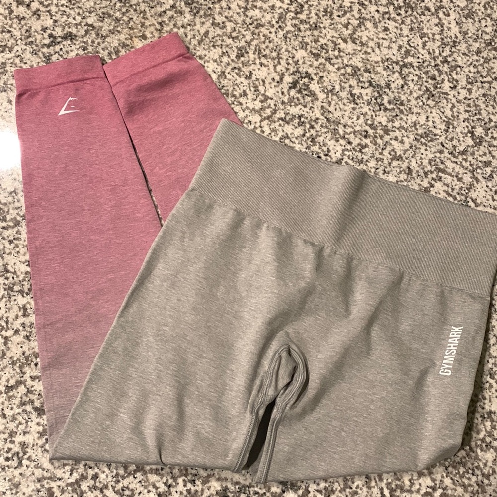 Gymshark Limited Edition Pink Ombre Leggings size M